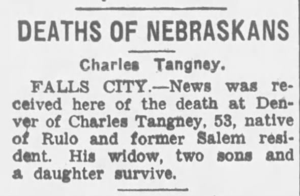 Clipping from Lincoln Journal Star
